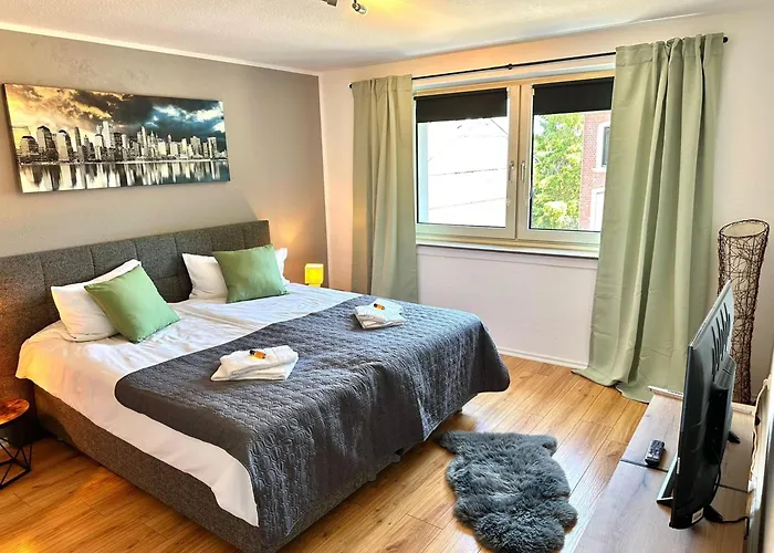 Stylische Naehe Aachen, Wlan, Netflix, Kostenlose Parkplaetze, Modern & Gemuetlich Lejlighed